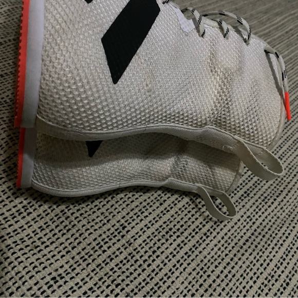 Adidas Box Hog 3 White/Black Boxing Gym Sparring Shoes Men’s Size 7.5 (GV9975) - Picture 7 of 10